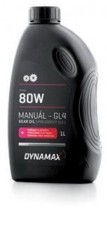 Трансмiсiйна олива PP 80 SAE80W API GL-4 1л Dynamax 501932