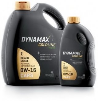 Фото автозапчасти моторна олива GOLDLINE FUEL ECO 0W16 1л Dynamax 501965