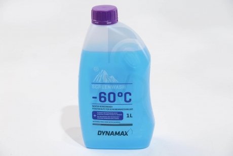 Рідина в бачок омивача (зимова, концентрат) SCREENWASH -60 (1L) Dynamax 502132