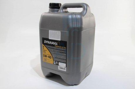 Фото автозапчасти масло моторное ULTRA 5W40 (20L) Dynamax 502447