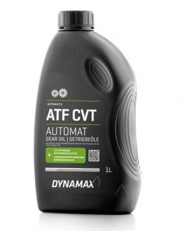 Фото автозапчастини масло трансмісійне ATF CVT (1L) Dynamax 502718