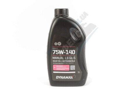 Фото автозапчасти масло трансмісійне HYPOL 75W140 LS GL5 (1L) Dynamax 502721