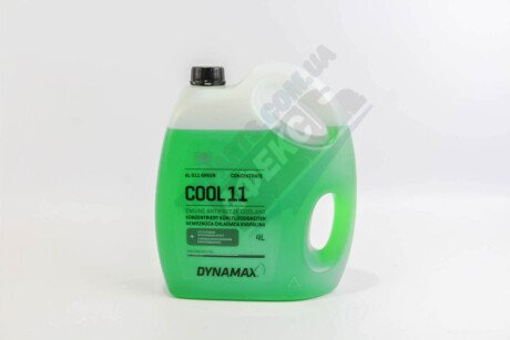 Фото автозапчасти антифриз G11 COOL GREEN концентрат (4L) Dynamax 503312