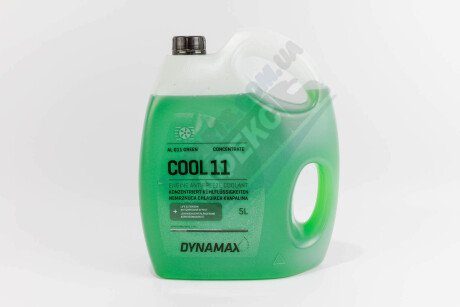 Фото автозапчасти антифриз G11 COOL GREEN концентрат (5L) Dynamax 503313