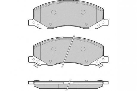 К-кт гальм. колодок перед,(18") Opel Insignia 08- E.T.F. 12-1378