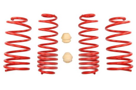 Фото автозапчасти пружина занижающая, Sportline, 4шт, (45-50мм/30-35мм); (950кг/1000кг); Volkswagen BORA I, GOLF IV 1.4-2.0 08.97-12.13 EIBACH E20-85-001-01-22 (фото 1)