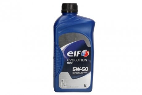 Масло двигателя EVOLUTION (1L+) SAE 5W50 API CD; SG ELF EVO 900 5W50 1L