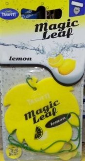 Фото автозапчастини осв. повітря Tasotti сухий "листочок" Tasotti "Magic Leaf" Lemon (уп.50 шт / ящ.500 шт) ELIT UNI TASMG-010