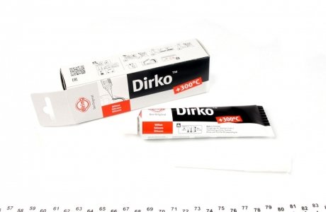 Герметик Dirko (-60°C +300°C) 70ml (чорний) (замінено на 006.553) ELRING 006.552