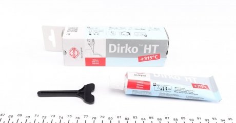 Герметик Dirko HT (-60°C +315°C) 70ml (серый) ELRING 036.164