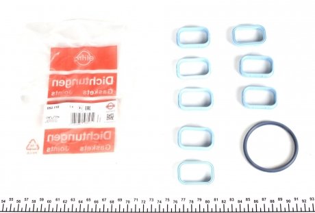 Комплект прокладок впускного коллектора FORD MONDEO III, TRANSIT 2.0D/2.4D 01.00-03.07 ELRING 052.110 (фото 1)