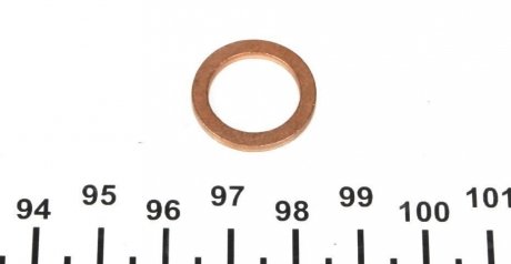 Подкладка инжектора Ducato; IVECO (внутренний диаметр 14мм, наружный диаметр 20мм, толщина 2мм) ELRING 115207 (фото 1)