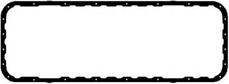 Прокладка масляного поддона (бумага) SCANIA 4, 4 BUS, K, K BUS, N BUS, OMNICITY, OMNILINK, P, G, R, T DC9.11-DT9.18 01.96- ELRING 175.044 (фото 1)