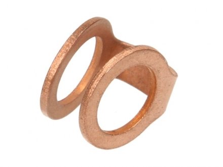 Шайба ((EN) price per 1 pcs 8.2x12.1x1, distance between washers 8 mm, double for CR injection rail, copper) ELRING 175.811