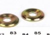 Шайба інжектора MERCEDES ціна за 1 шт (внутрішній діаметр 7,6мм, зовнішній діаметр 20мм, товщина 2,65мм) MERCEDES 124 T-MODEL (S124), 124 (W124), 190 (W201), C T-MODEL (S202) 2.0D-3.4D ELRING 693.758 (фото 1)