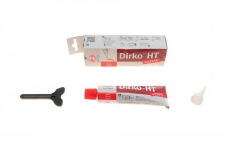 Герметик Dirko HT (-60°C +315°C) 70ml (красный) ELRING 705.708