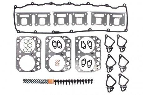 Фото автозапчастини комплект прокладок двигуна (верх) MAN FOCL 10.240/12.240/12.240 HOCL-NL/12.250/12.260/13.240/13.280/14.240 HOCL-NL/14.250 HOCL-NL/14.260/14.280 HOCL/15.240/15.280/15.330/16.240/16.280/18.240/18.240 HO ELRING 895.760 (фото 1)
