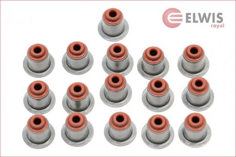 Комплект сальників клапанів Elwis Royal 9015425