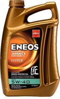 Моторное масло HYPER 5W-40 Eneos EU0031301N