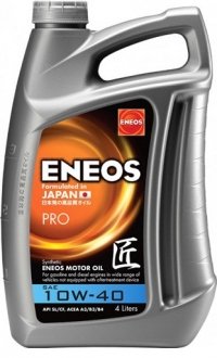 Моторное масло PRO 10W-40 Eneos EU0040301N
