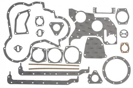 Фото автозапчасти полный комплект прокладок двигателя (нижний) MASSEY FERGUSON 100, 1000, 200, 500 ENGITECH ENT000441