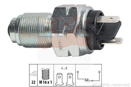 Фото автозапчастини датчик заднього ходу Chrysler, Opel, Renault EPS 1860017