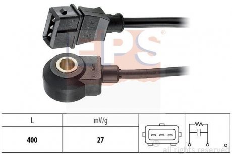 Фото автозапчасти датчик детонации RENAULT OPEL CITROEN FIAT EPS 1.957.002