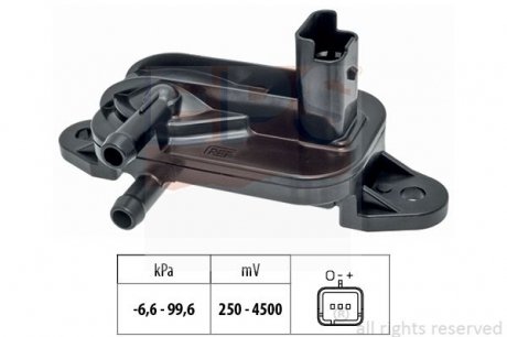 Фото автозапчасти fiat датчик ог scudo,ulysse,mitsubishi outlander ii,peugeot 206,expert 1.6/2.0hdi EPS 1.993.316