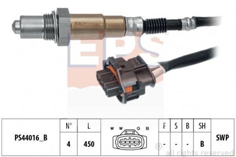 Фото автозапчастини opel лямбда-зонд (4 конт.) corsa c 1,0 saab 9-3 1,8i EPS 1.998.384