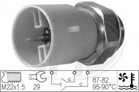 Термовмикач вентилятора радіатора 1341033 Opel ERA 330218 ERA (фото 1)