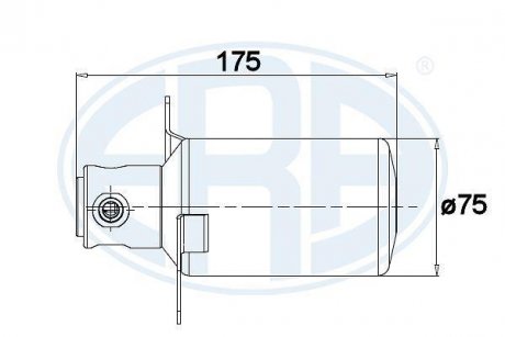 Осушувач кондиціонера A2028300083 Mercedes benz ERA 668015 (фото 1)
