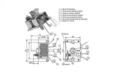 Фото автозапчастини втягуюче реле стартера 847986 Volvo ERA ZM2904