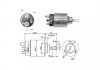 Фото автозапчастини втягуюче реле стартера ERA ZM371 (фото 1)