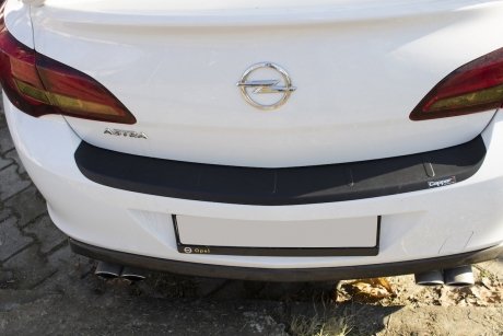 Накладка на задний бампер (Sedan, ABS) EuroCap 6010t017