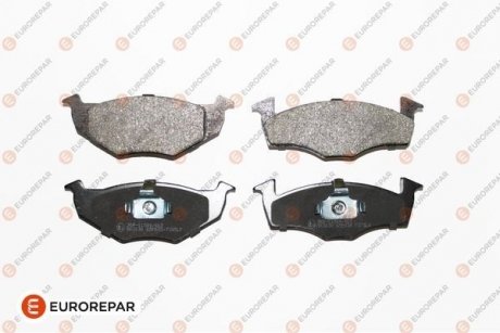 Фото автозапчасти колодки тормозные (передние) Seat Arosa 97-04/Skoda Fabia 99-14/Roomster 07-15/VW Polo 94-09 EUROREPAR 1617253580