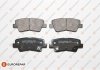 Фото автозапчасти колодки тормозные (задние) Kia Ceed II/Rio III/Hyundai Accent/i20/i30/i40 10- (Akebono) Q+ EUROREPAR 1623063980 (фото 1)