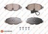 Фото автозапчасти колодки тормозные (передние) Audi A3/Q2/Q3/Seat/Skoda Octavia/Kodiaq/VW Golf/Passat B8 12-(+датчик) EUROREPAR 1639374980 (фото 1)