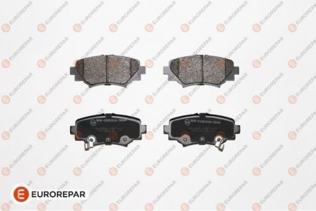 Колодки тормозные (задние) Mazda 3 13- (101.5x44.5x13.8) EUROREPAR 1675991180