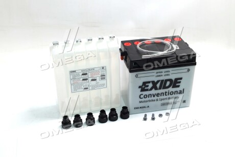 Аккумулятор 30Ah-12v (185х128х168) R, EN300 EXIDE E60-N30L-A