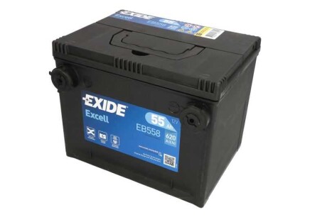 Фото автозапчасти акумулятор EXIDE EB558