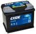 Фото автозапчасти аккумулятор 12V 62Ah/540A EXCELL (L+ en) 242x175x190 B13 (стартер) EXIDE EB621 (фото 13)