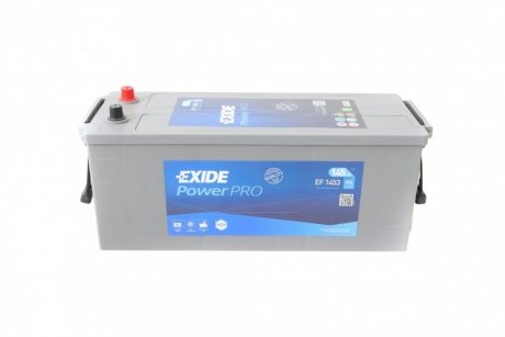 Акумуляторна батарея 145Ah/900A (513x189x223/+L/B00/B0) PowerPro EXIDE EF1453 (фото 1)