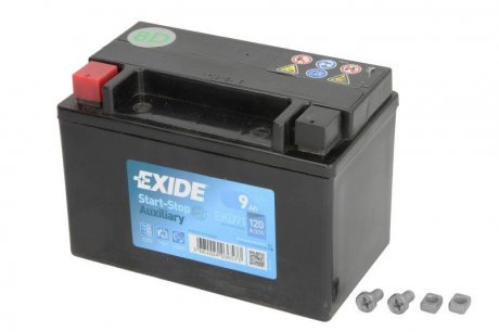 Фото автозапчастини акумулятор EXIDE EK091