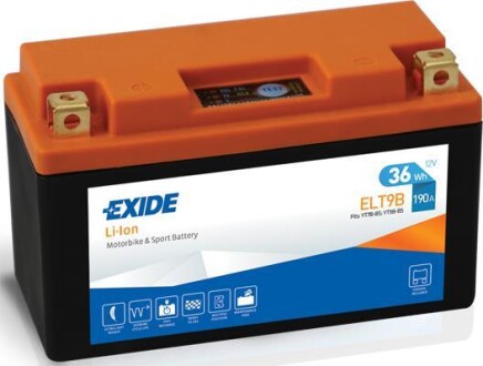 Фото автозапчасти акумулятор EXIDE ELT9B