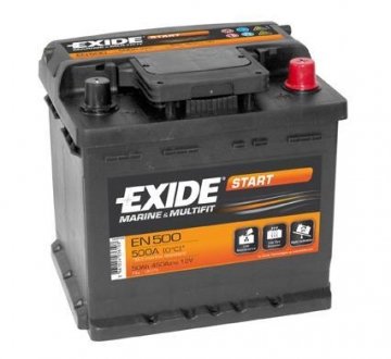 Фото автозапчасти акумулятор EXIDE EN500