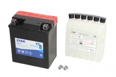 Фото автозапчасти акумулятор EXIDE YTX7LBSEXIDE