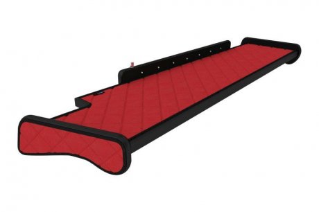 Полочка кабины (длинная; средн.; светодиодная панель, белый свет; (EN) extra drawer under table top, длинный, цвет: красный, серия: ELEGANCE), MAN F-CORE F-CORE FT30 RED