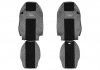 Чехлы на сиденья ELEGANCE Q (серый, стеганая экокожа/велюр) MERCEDES ACTROS MP2 / MP3 10.02- F-CORE F-CORE FX10 GRAY (фото 1)