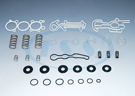 Фото автозапчастини комплект ремонтний клапана ECAS DAF, Iveco, Krone, MAN, MB, Renault, Scania, Volvo, VW (WABCO) 32 pcs. kit (47288000**2, FOR 472 880 001 0) F.S.S 03444002 (фото 1)