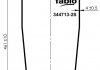 Подушка подвески без стакана задняя VOLVO FH12, FH16, FH16 II, FL10, FL12, FL7, FM10, FM12, FM7, NH12 09.85- (4713NP04) FABIO 344713-2S (фото 1)
